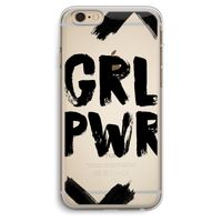 Girl Power #2: iPhone 6 Plus / 6S Plus Transparant Hoesje