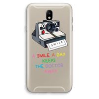 Smile: Samsung Galaxy J7 (2017) Transparant Hoesje