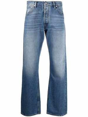 Maison Margiela jean à coupe droite - Bleu