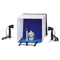 Linkstar Opnamebox Set PBK-50 50x50 Opvouwbaar + 2x50W Lampen