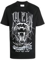 Philipp Plein t-shirt à logo imprimé - Noir - thumbnail