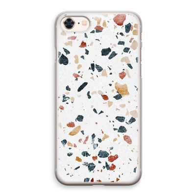 Terrazzo N°4: iPhone 8 Transparant Hoesje