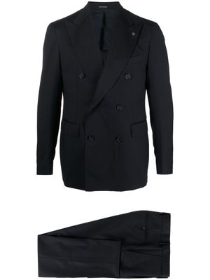Tagliatore costume à veste à boutonnière croisée - Bleu