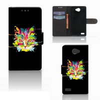 LG Bello 2 Leuk Hoesje Cat Color - thumbnail