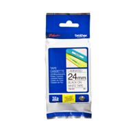 Brother TZE-251 labelprinter-tape Zwart op wit | 25 stuks