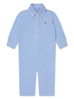 POLO RALPH LAUREN KIDS body à motif Polo Pony - Bleu