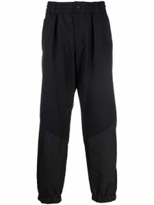 Moncler Grenoble pantalon droit en laine - Noir