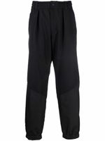 Moncler Grenoble pantalon droit en laine - Noir - thumbnail