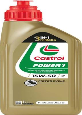Motorolie - CASTROL - Power1 4T 15W-50 - 1L