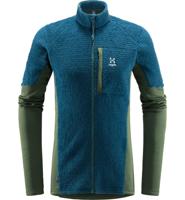 Haglofs Touring Mid Heren Fleece Dark Ocean/Fjell Green XXL