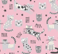 Dieren behang Stijlvolle katten