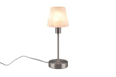 Trio TafellampjeLuis Ii nikkel met wit glas - 595700107