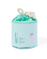 HEMA Herbruikbare gezichtsreinigingsdoekjes met was- en bewaarzakje 8cm - 4 stuks