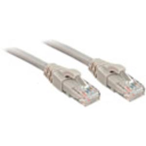 LINDY 48009 RJ45 Netwerkkabel, patchkabel CAT 6 U/UTP 20.00 m Grijs 1 stuk(s)