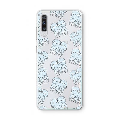 Octopussen: Samsung Galaxy A70 Transparant Hoesje