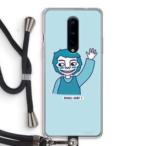 Zwaai: OnePlus 8 Transparant Hoesje met koord
