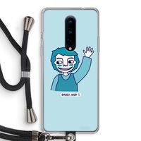 Zwaai: OnePlus 8 Transparant Hoesje met koord