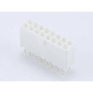 Molex 39288160 Female header, inbouw (standaard) Totaal aantal polen: 16 Rastermaat: 4.2 mm Inhoud: 1 stuk(s) Bag