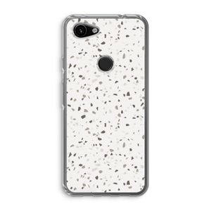 Terrazzo N°14: Google Pixel 3a Transparant Hoesje