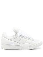 Lanvin baskets Curb XL en cuir - Blanc