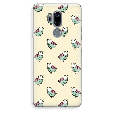 Vogeltjes: LG G7 Thinq Transparant Hoesje