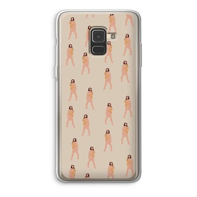 You're so golden: Samsung Galaxy A8 (2018) Transparant Hoesje