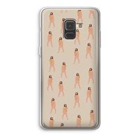 You're so golden: Samsung Galaxy A8 (2018) Transparant Hoesje