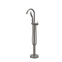 IVY Nexus Badthermostaatkraan - opbouw - cooltouch - met cascade uitloop - Geborsteld metal black PVD 6303056