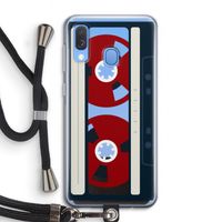 Here's your tape: Samsung Galaxy A40 Transparant Hoesje met koord