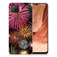 OPPO A73 4G | Sillicone Back Cover | Vuurwerk