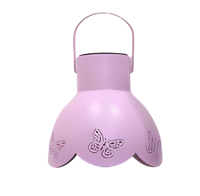 Solar lampje vlinder lila 16x26 cm - Buitengewoon de boet Solar lampje vlinder lila 16x26 cm - Buitengewoon de boet