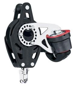 Harken 57c 1-schijfsblok Met Hondsvot, Ratel En Klem Default