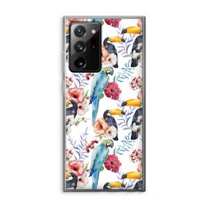 Bloemen tukan: Samsung Galaxy Note 20 Ultra / Note 20 Ultra 5G Transparant Hoesje