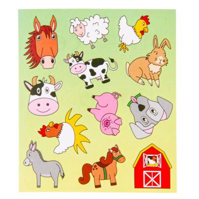 LG-Imports Stickervel boerderijdieren