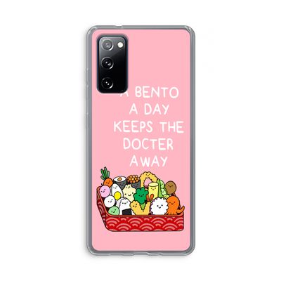 Bento a day: Samsung Galaxy S20 FE / S20 FE 5G Transparant Hoesje