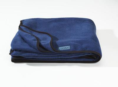 Cocoon Fleece Blanket, Deep Blue Deken
