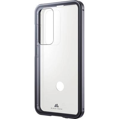 Black Rock Cover 360° Glass für Samsung Galaxy S25, Schwarz Cover Samsung Galaxy S25 Zwart