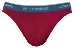 Armani Herenstring microfiber rood