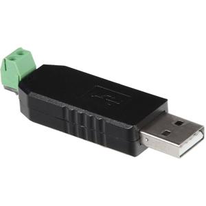 Joy-it Joy-IT Omvormer (USB/RS485) Raspberry Pi®, Arduino [1x USB-A 2.0 stekker - 1x 2-dradenkabel] Zwart