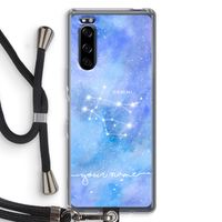 Sterrenbeeld - Licht: Sony Xperia 5 Transparant Hoesje met koord