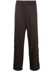 Lanvin pantalon de jogging à détail boutonné - Marron