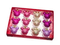 12x Minnie Mouse Ears Oren Kerstballen Disney Ornament Kurt S. Adler