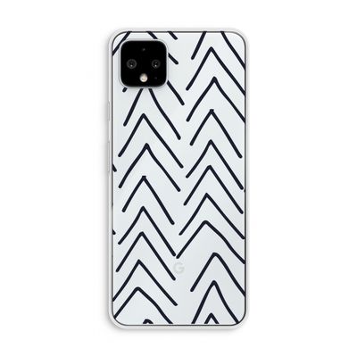 Marrakech Arrows: Pixel 4 XL Transparant Hoesje