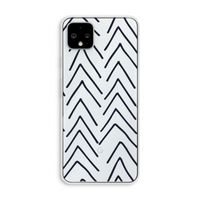 Marrakech Arrows: Pixel 4 XL Transparant Hoesje