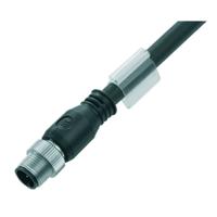 Weidmüller 1279431000 Sensor/actuator connector, geassembleerd M12 Aantal polen (sensoren): 8 Stekker, recht 10.00 m 1 stuk(s)