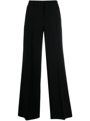 Alberto Biani pantalon de tailleur à coupe évasée - Noir