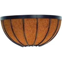 Wandmand + kokosnoot - GARDEN ID Georgian - 30 x 15 H19 cm - Premium kokosnoot - Stevige structuur Wandmand + kokosnoot - GARDEN ID Georgian - 30 x 15 H19 cm - Premium kokosnoot - Stevige structuur