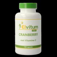 Elvitum Cranberry + 60mg vitamine C 150 Vegetarische capsules