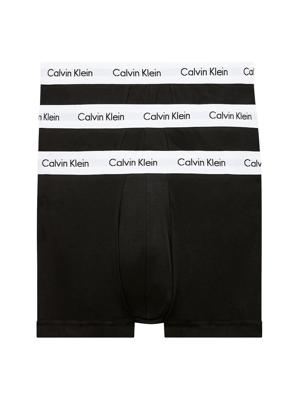Calvin Klein - 3p Low R Trunk - Cotton Stretch - 1, Maat:XL