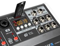 Vonyx VMM-K602 6-kanaals mixer met USB-interface - thumbnail